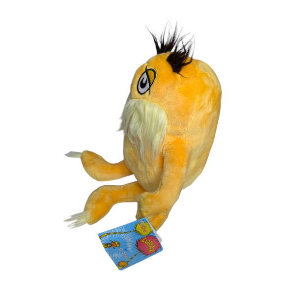 Kohl's Cares Dr Seuss The Lorax Character 12in Yellow Plush Stuffed Animal New - Picture 7 of 8